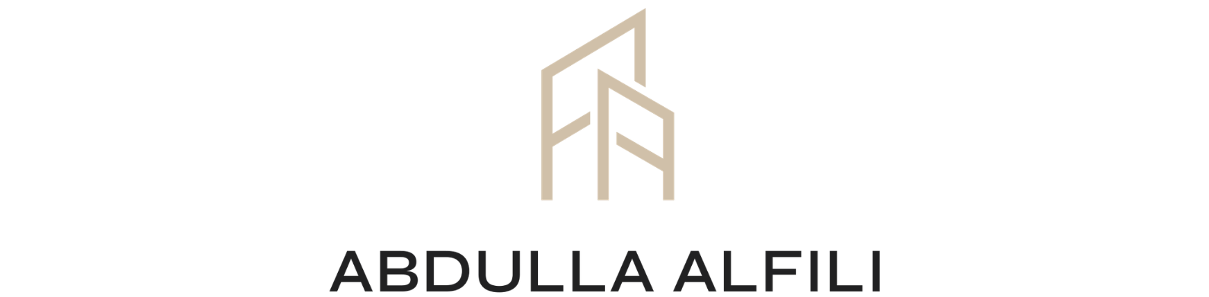 abdulla alfili logo real estate consultant